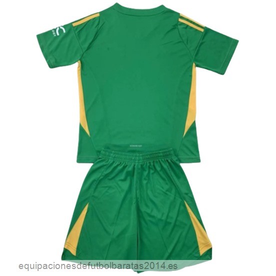 Nuevo Portero Conjunto De Niños Manchester United 24/25 Verde Baratas